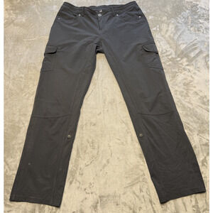 KÜHL Born In The Mountains Womens Cargo Hiking Pants Gray Outdoor Size 14 REG